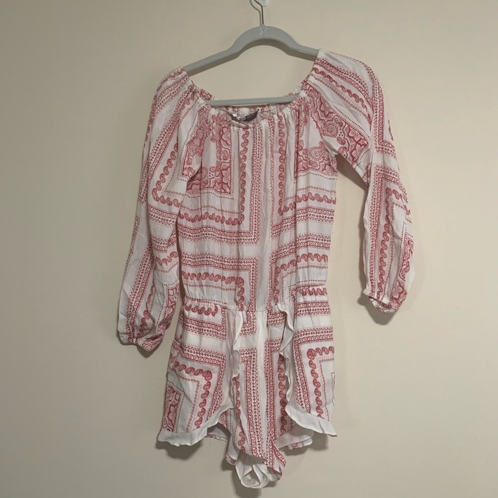 lovers and friends off the shoulder romper in Women